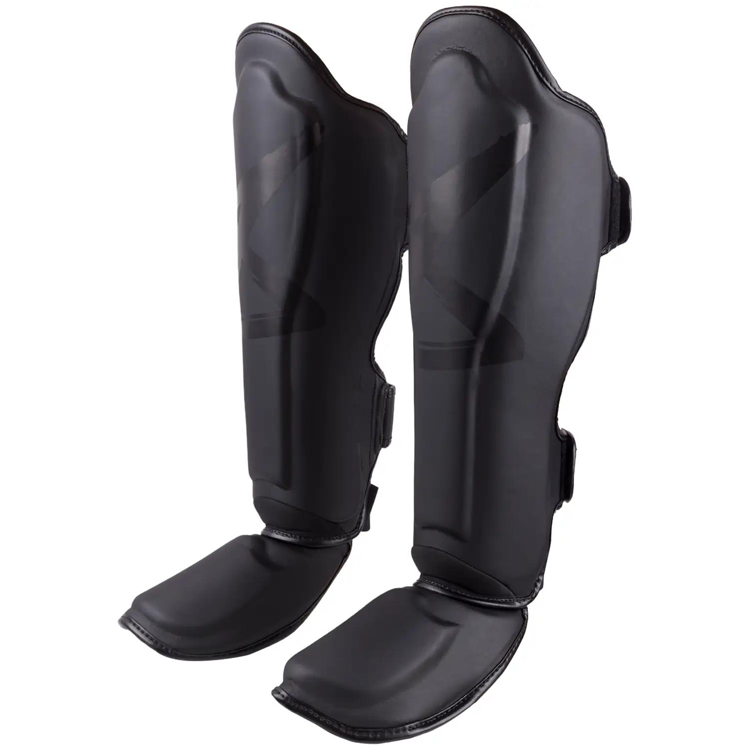 8 WEAPONS Shin Guards, BIG 8 Premium, black-black, XL