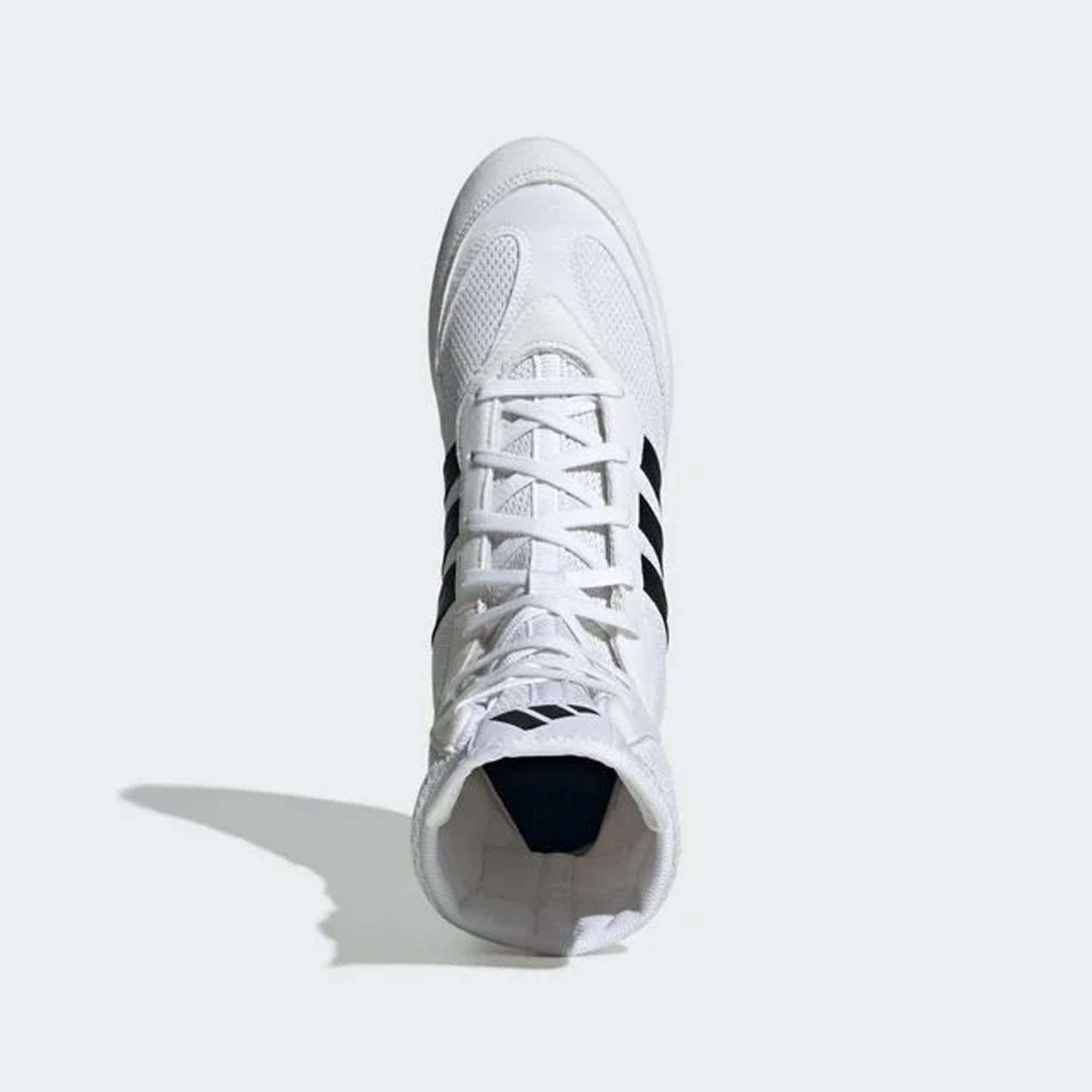 adidas Boxing Shoes, Box Hog 2, white-black, 40 (UK 6.5)