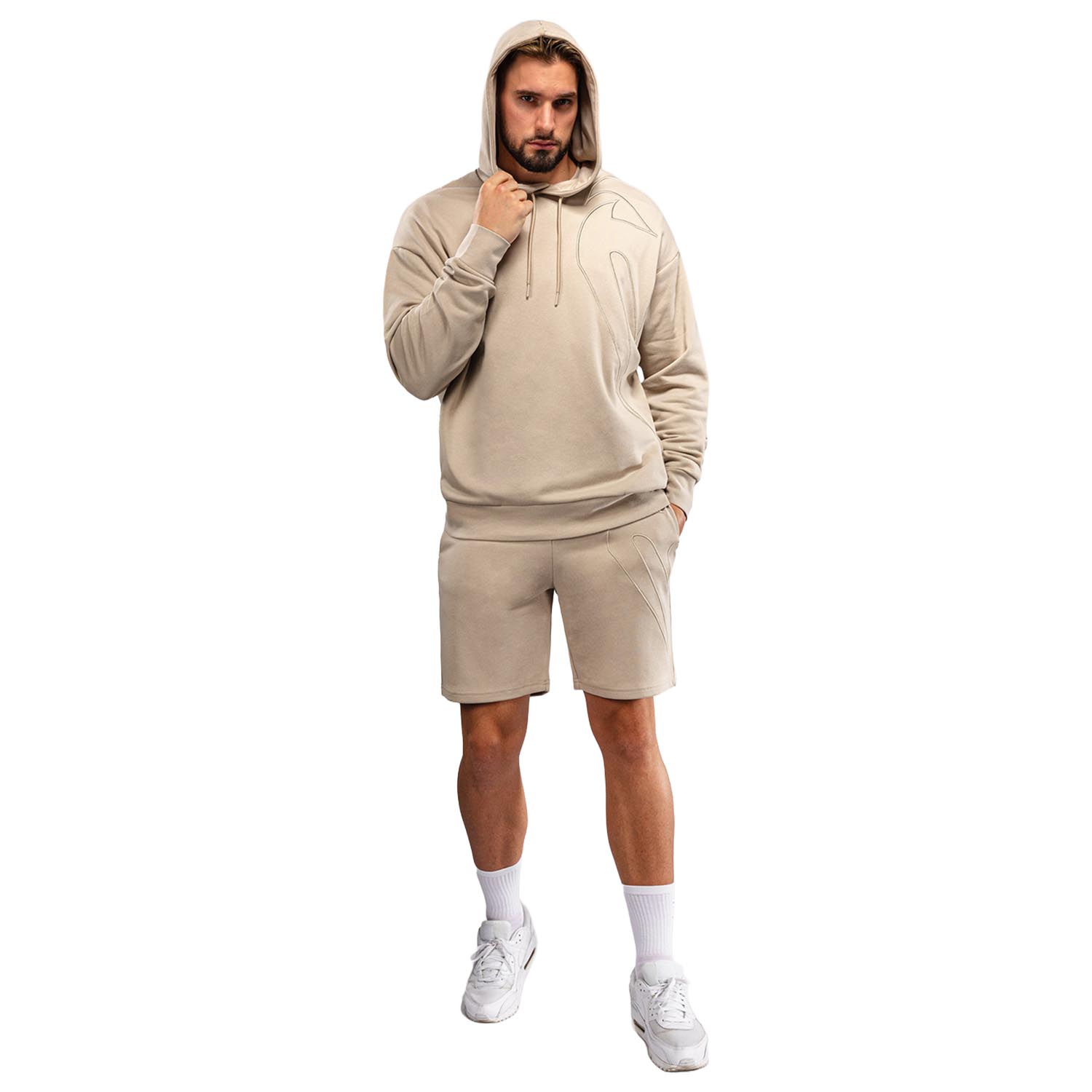 VENUM Hoody, Giant 3D Oversized, beige, S