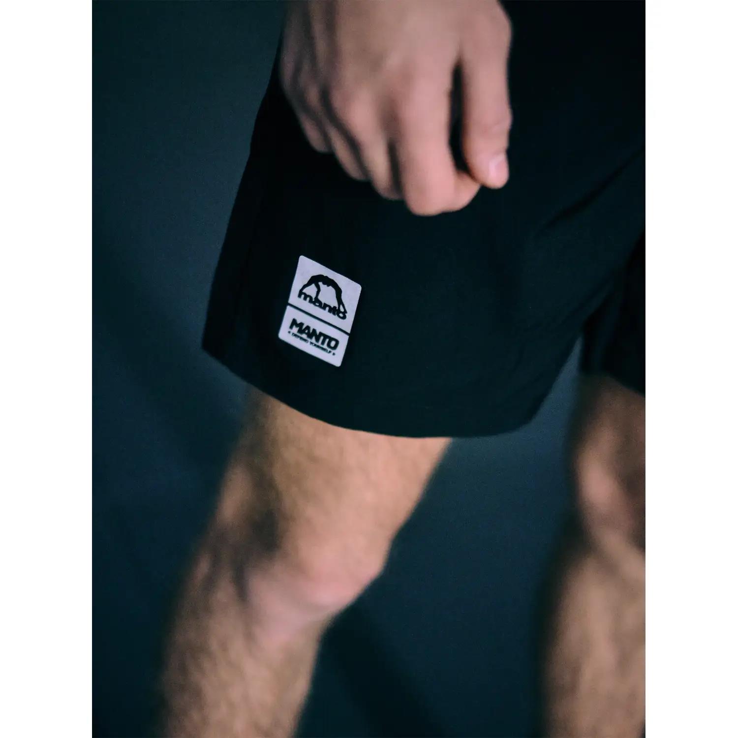 MANTO Training Shorts, Pulse, black, XXL