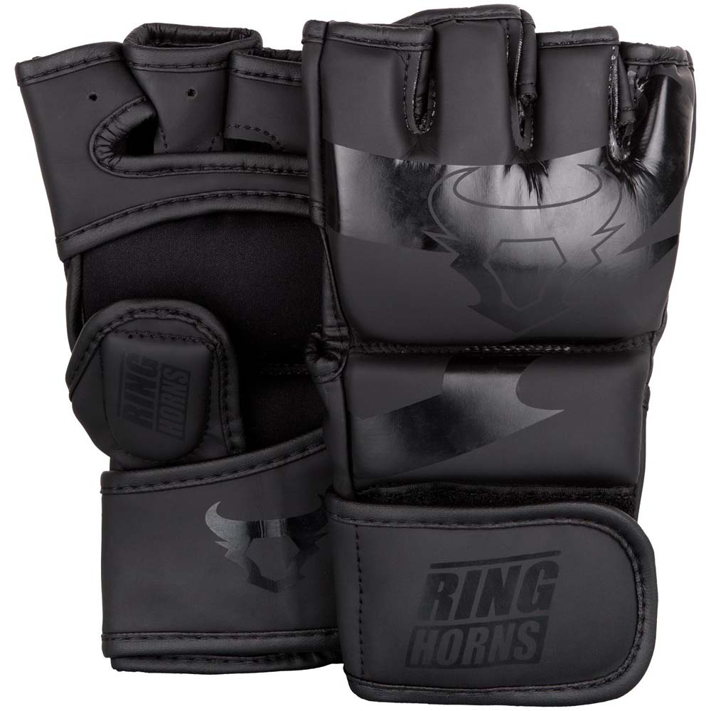 Ringhorns MMA Handschuhe, Charger, schwarz-matt