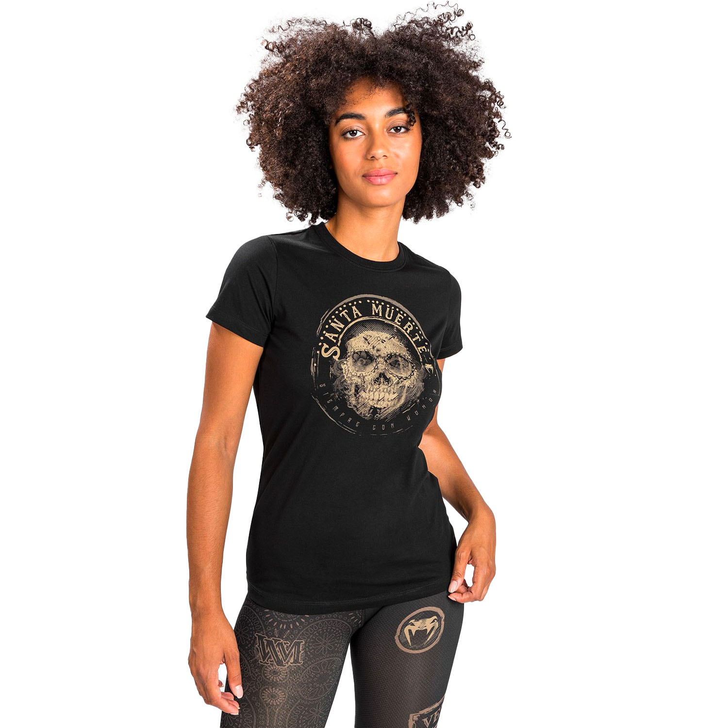 VENUM T-Shirt, Damen, Santa Muerte, schwarz, XL
