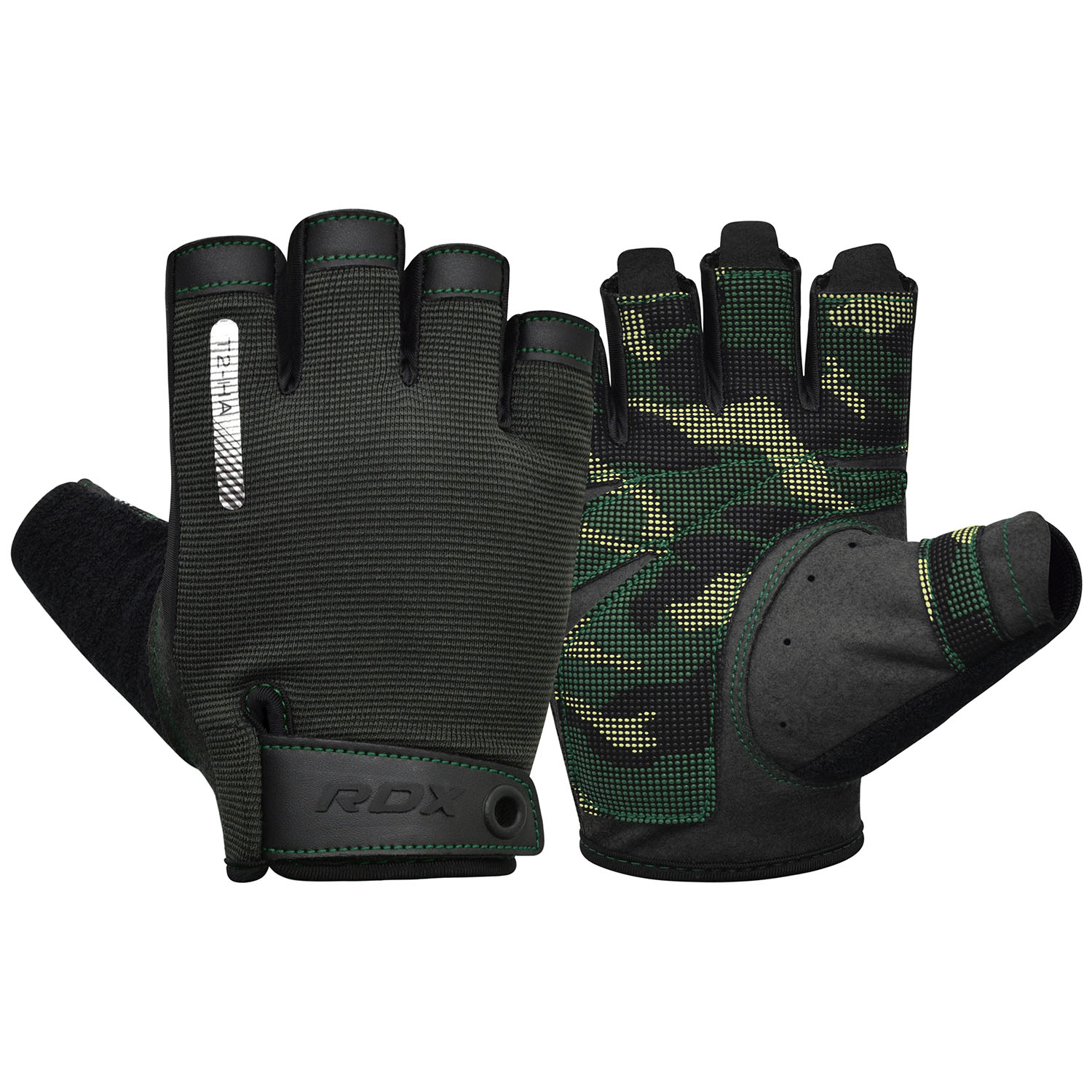 RDX Training Gloves, T2, black-woodcamo