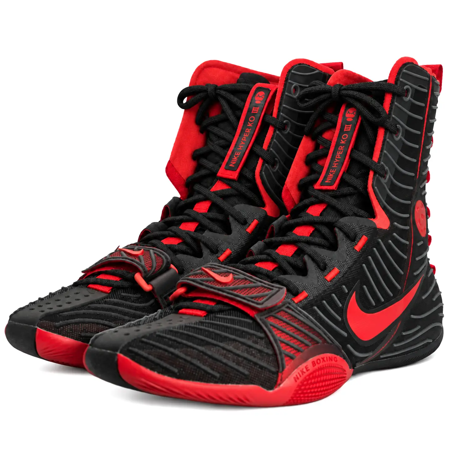 NIKE Boxing Shoes, HyperKO 3, black-rot