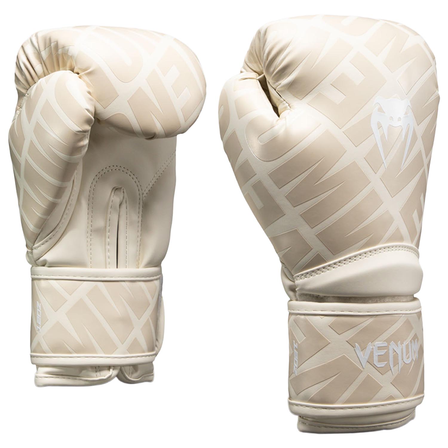 VENUM Boxing Gloves, Contender, 1.5 XT 3D, cream, 12 Oz