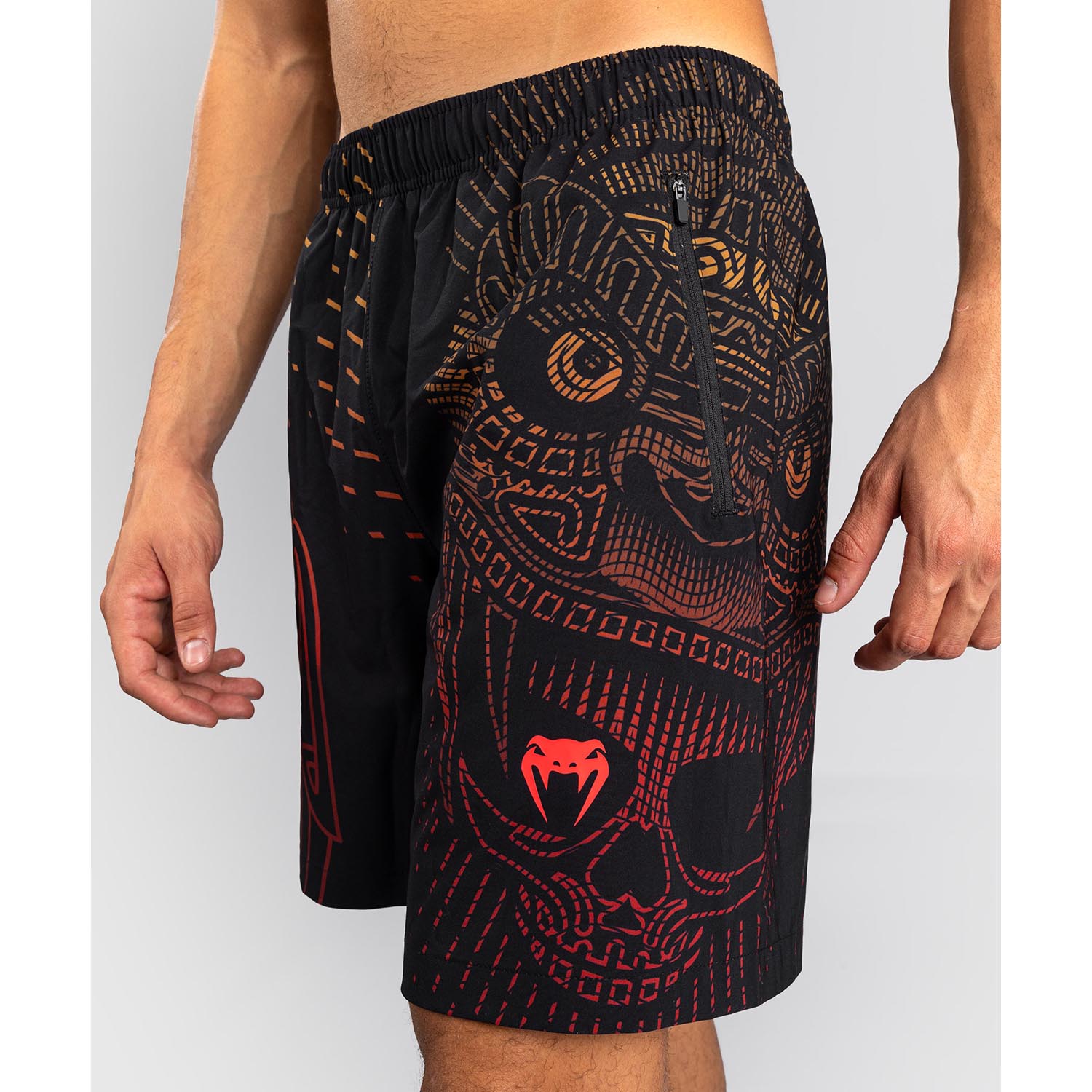 VENUM Trainingsshorts, Quetzel Fury, black-red, XS