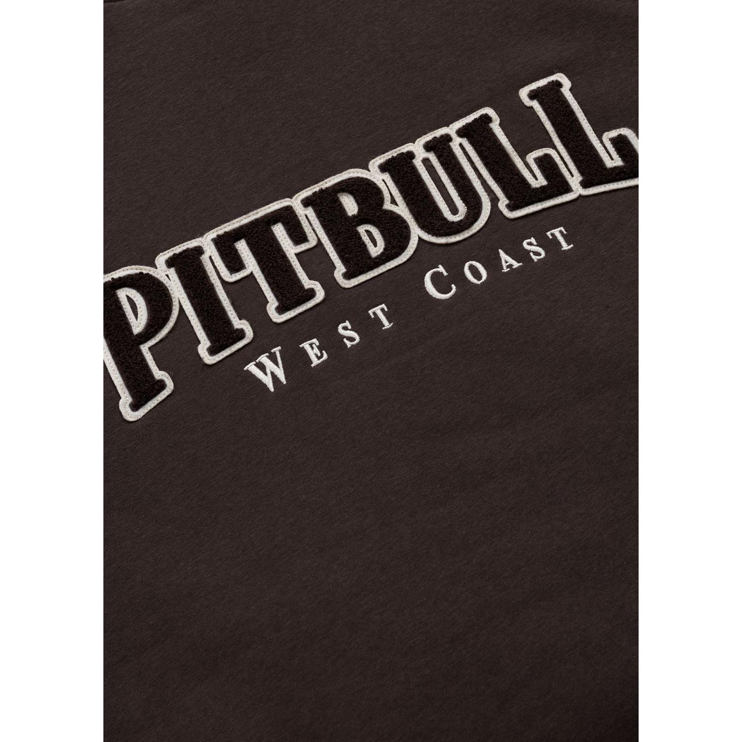 Pit Bull West Coast Zip Hoody, Ruffin Detroit, brown, M