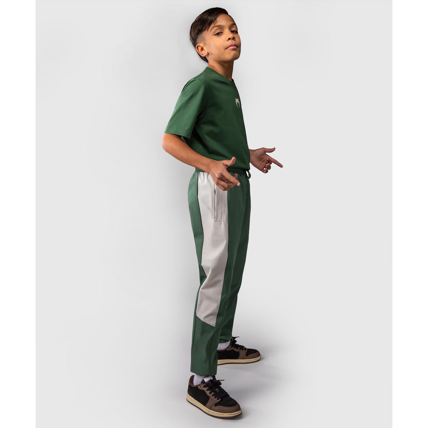 VENUM Jogging Pants, Kids, Vectra, green-white, 14 J