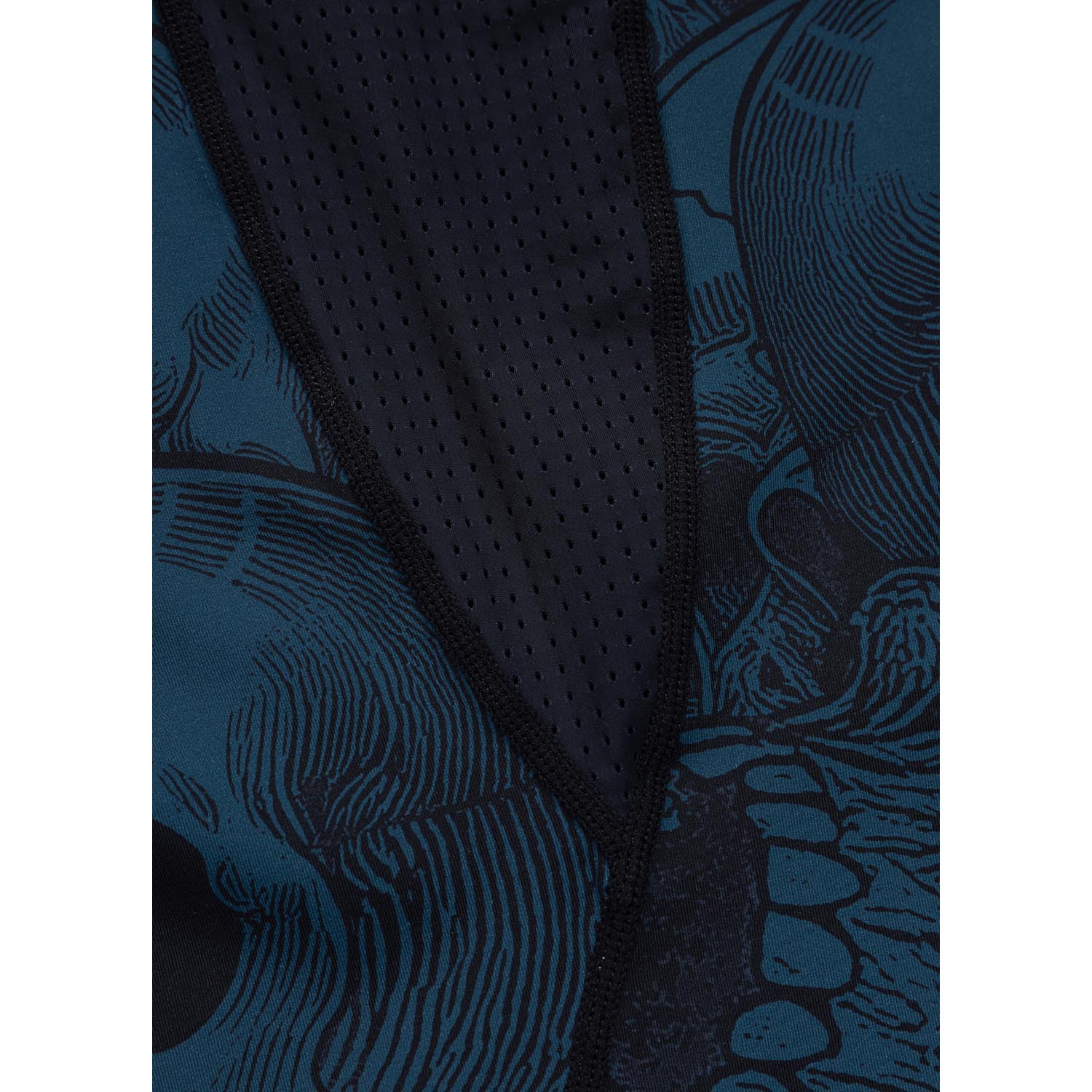Pit Bull West Coast Rashguard, L/S, Guardian Angel, black, XXXL