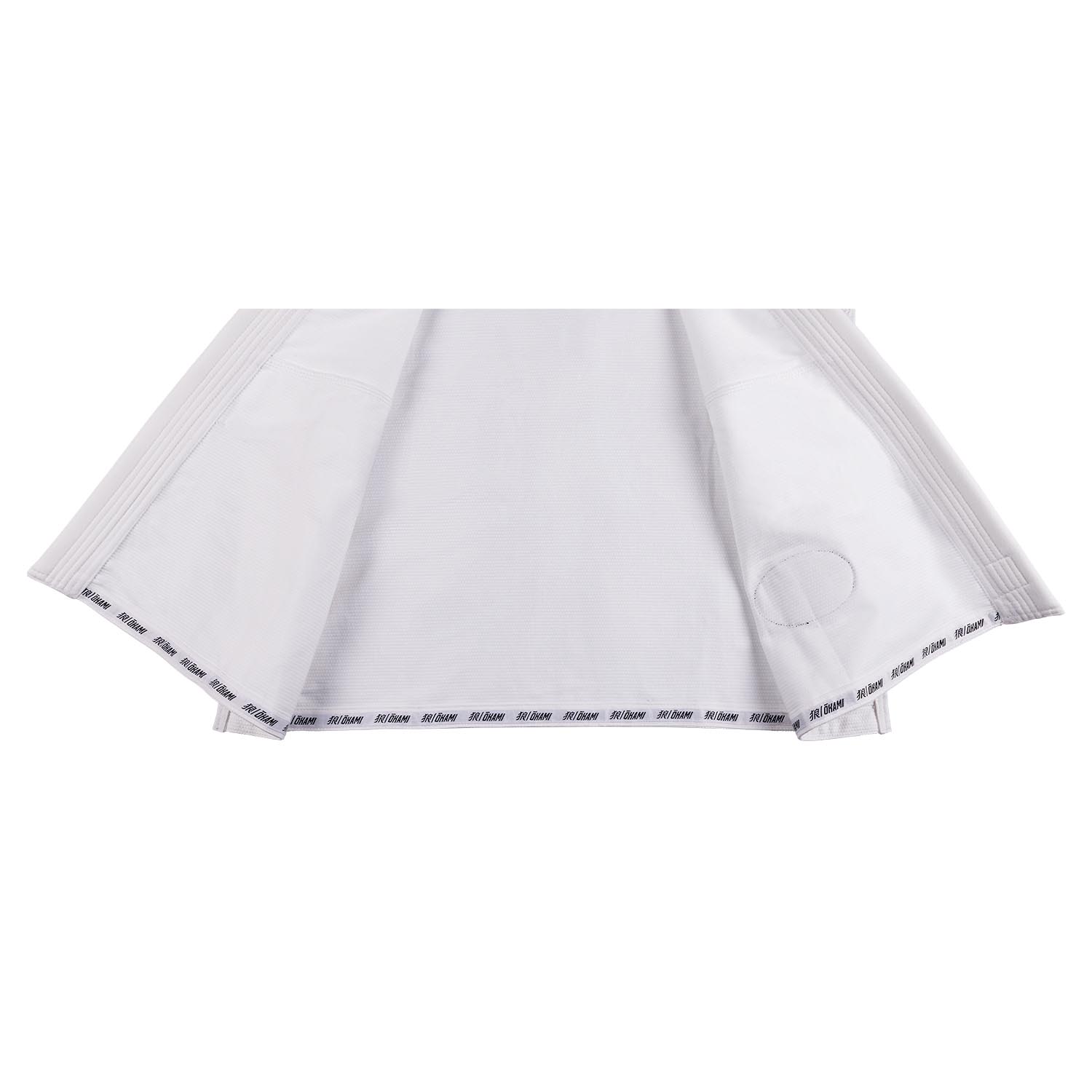 OKAMI BJJ GI, Enso, white, A4