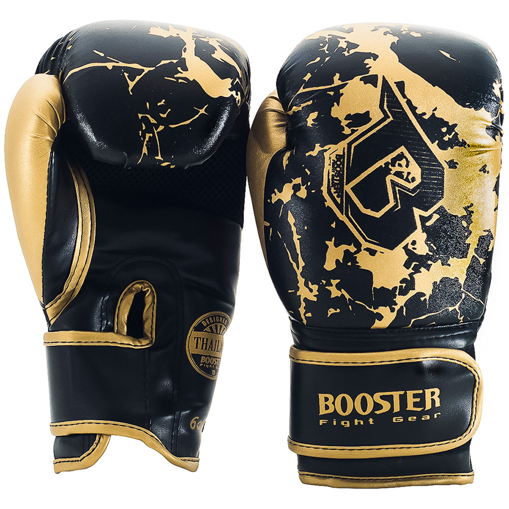Booster Boxing Gloves, Kids, gold-marble, 8 Oz