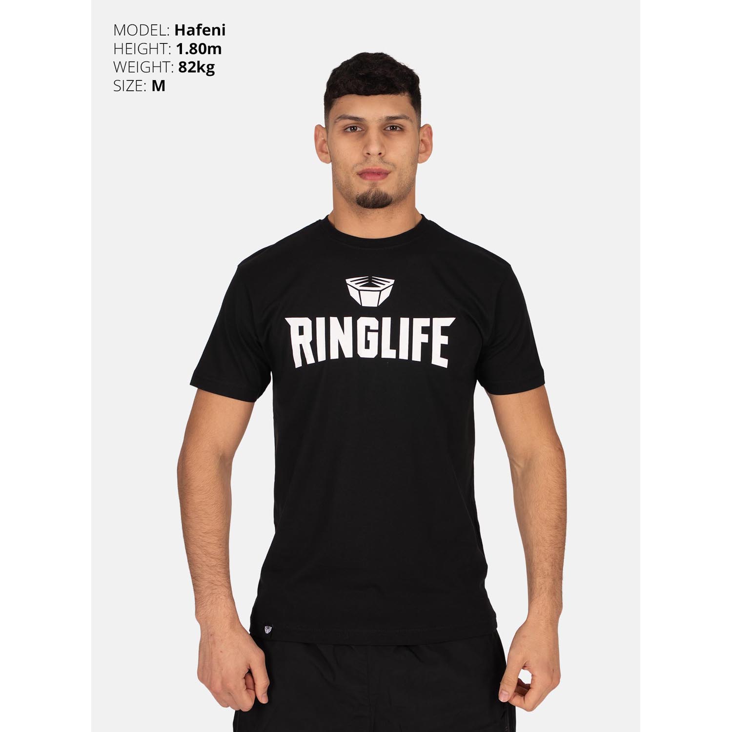 RINGLIFE T-Shirt, Logo 2.0, black-white, 3XL