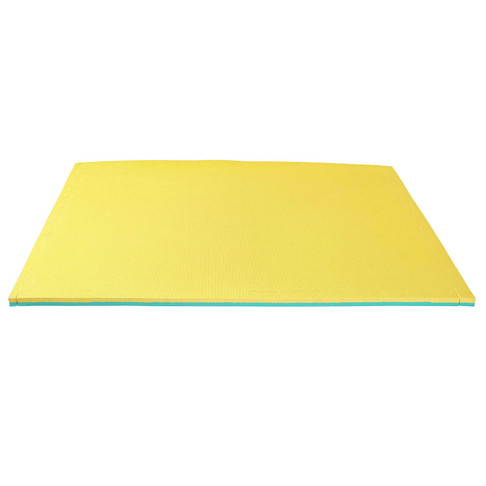 Ju-Sports Pzl-Mat, Pro Grappling Cross, yellow-green, 2 cm