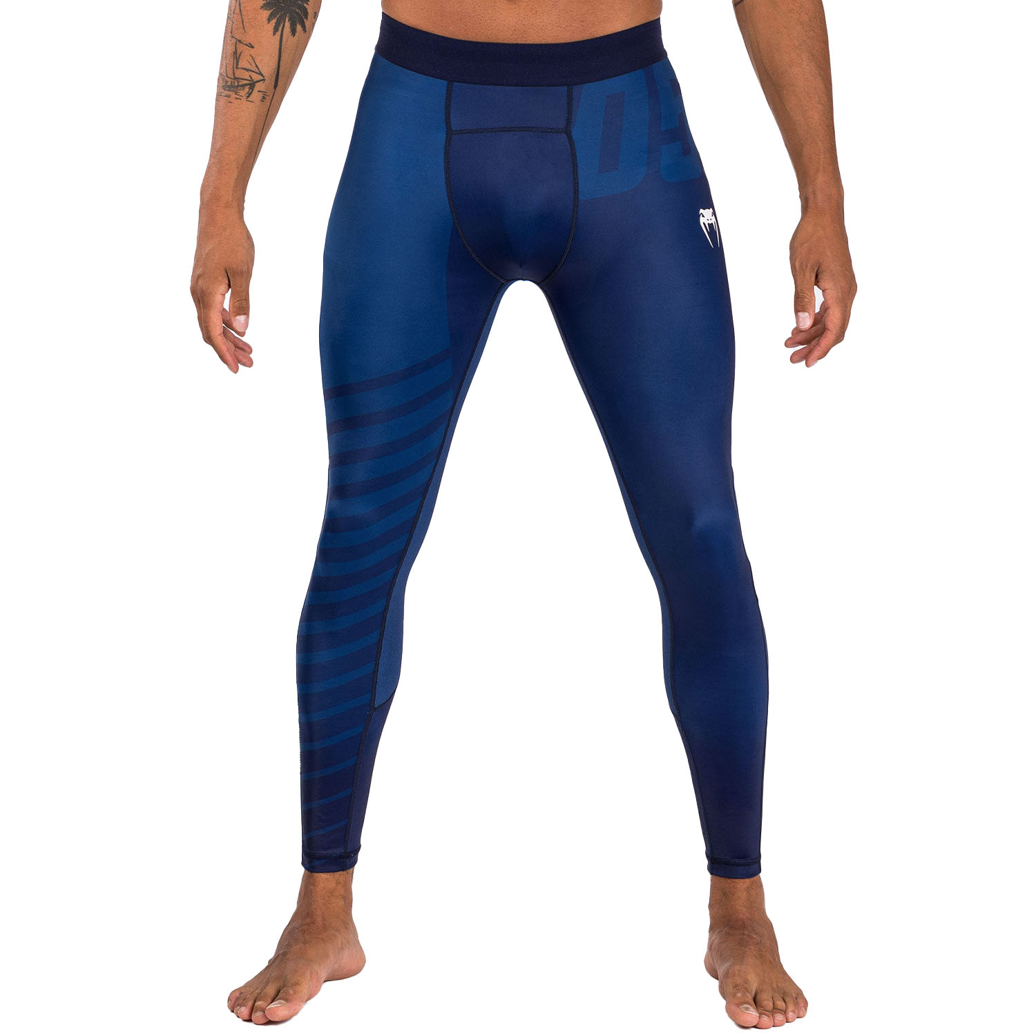 VENUM Compression Pants, Sport 05, blue-yellow, S