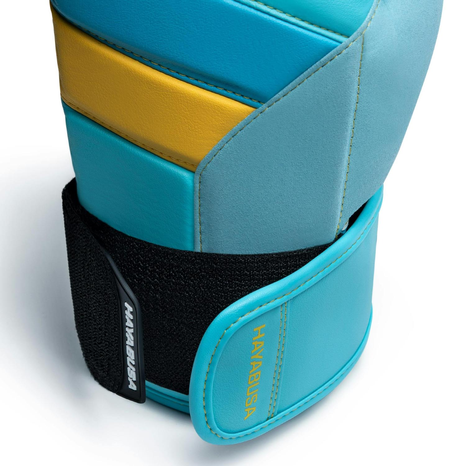 Hayabusa Boxing Gloves, T3, turquoise-yellow, 12 Oz