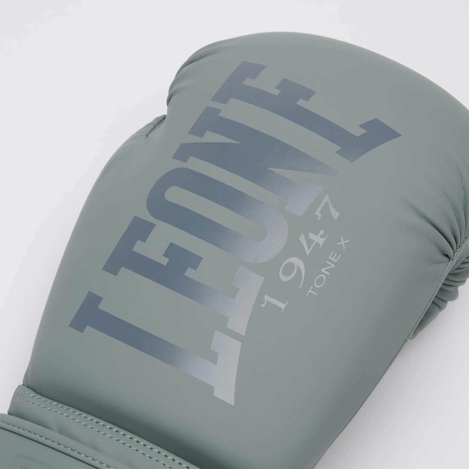 LEONE Boxing Gloves, Tone X, grey, 10 Oz