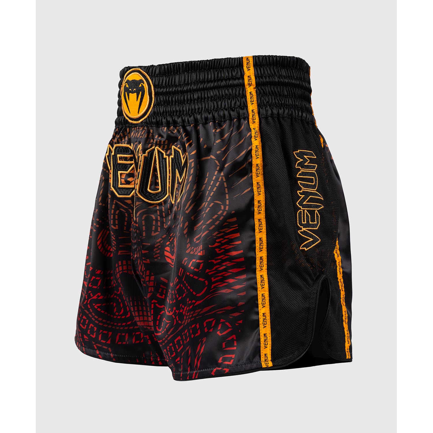 VENUM Muay Thai Shorts, Quetzel Fury, black-red, XXL