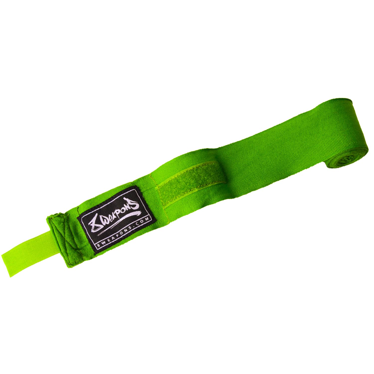 8 WEAPONS Hand Wraps, semi-elastic, 3.5 m, green