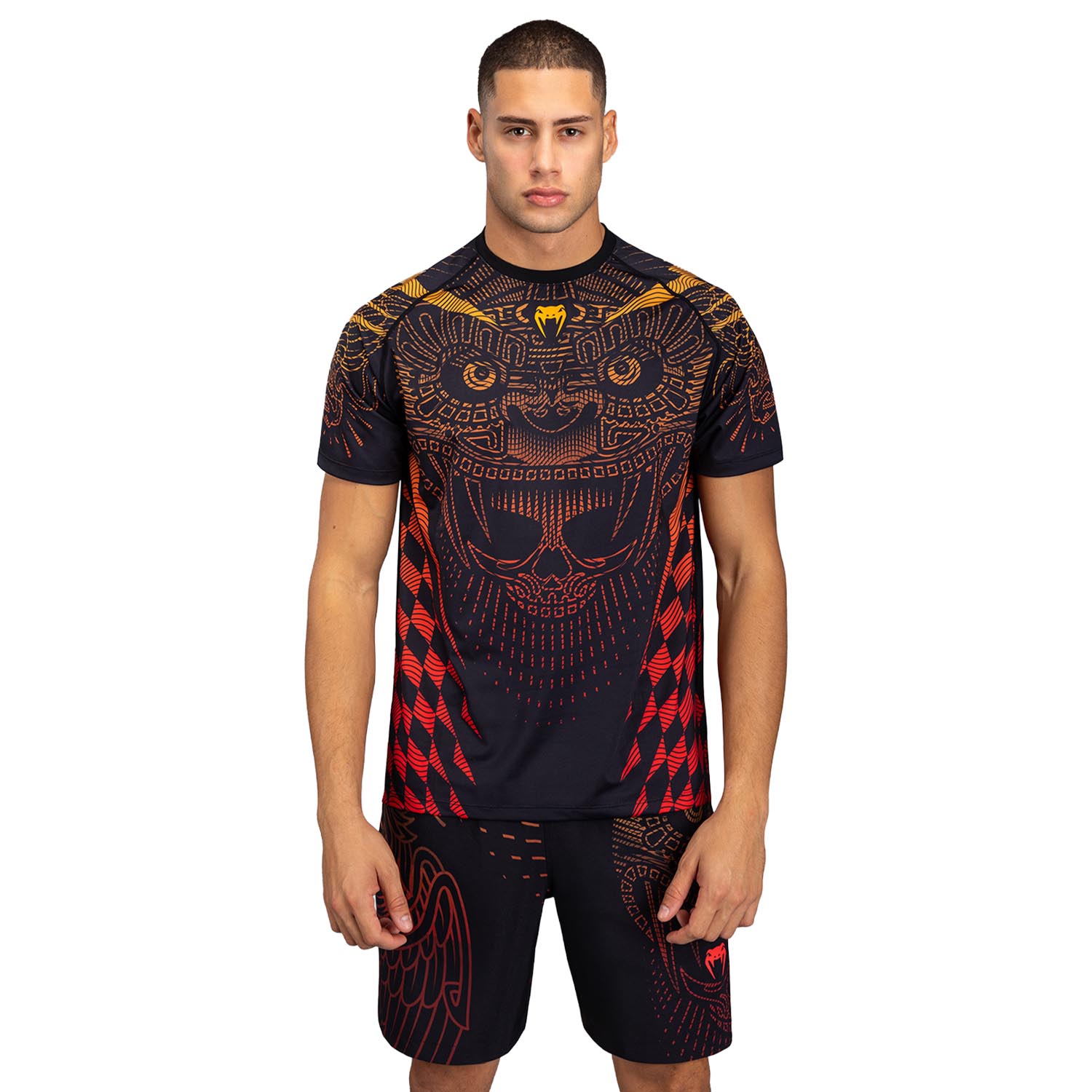 VENUM Dry Tech T-Shirt, Quetzel Fury, black-red, S