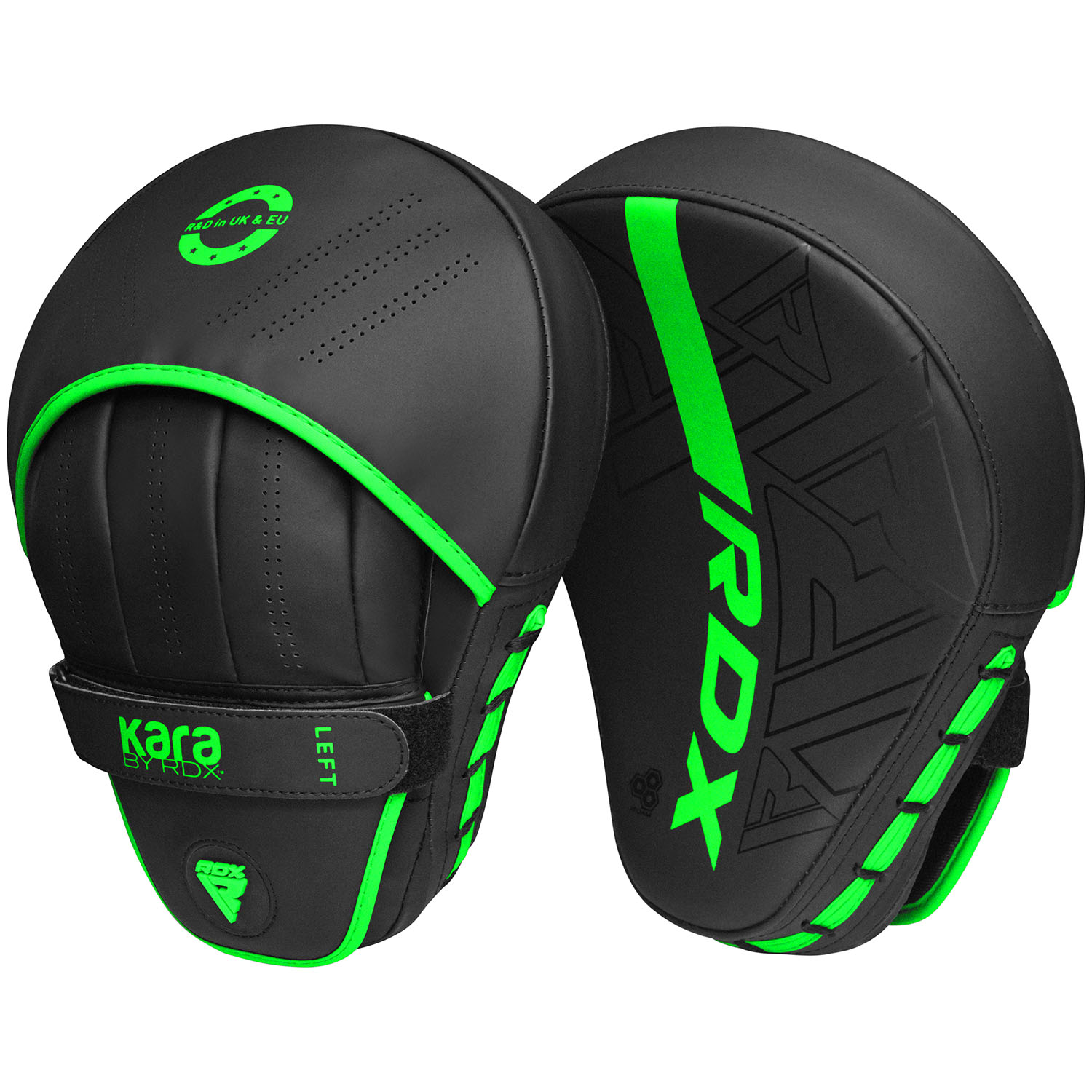 RDX Focus Mitts, Kara Series F6, black-green
