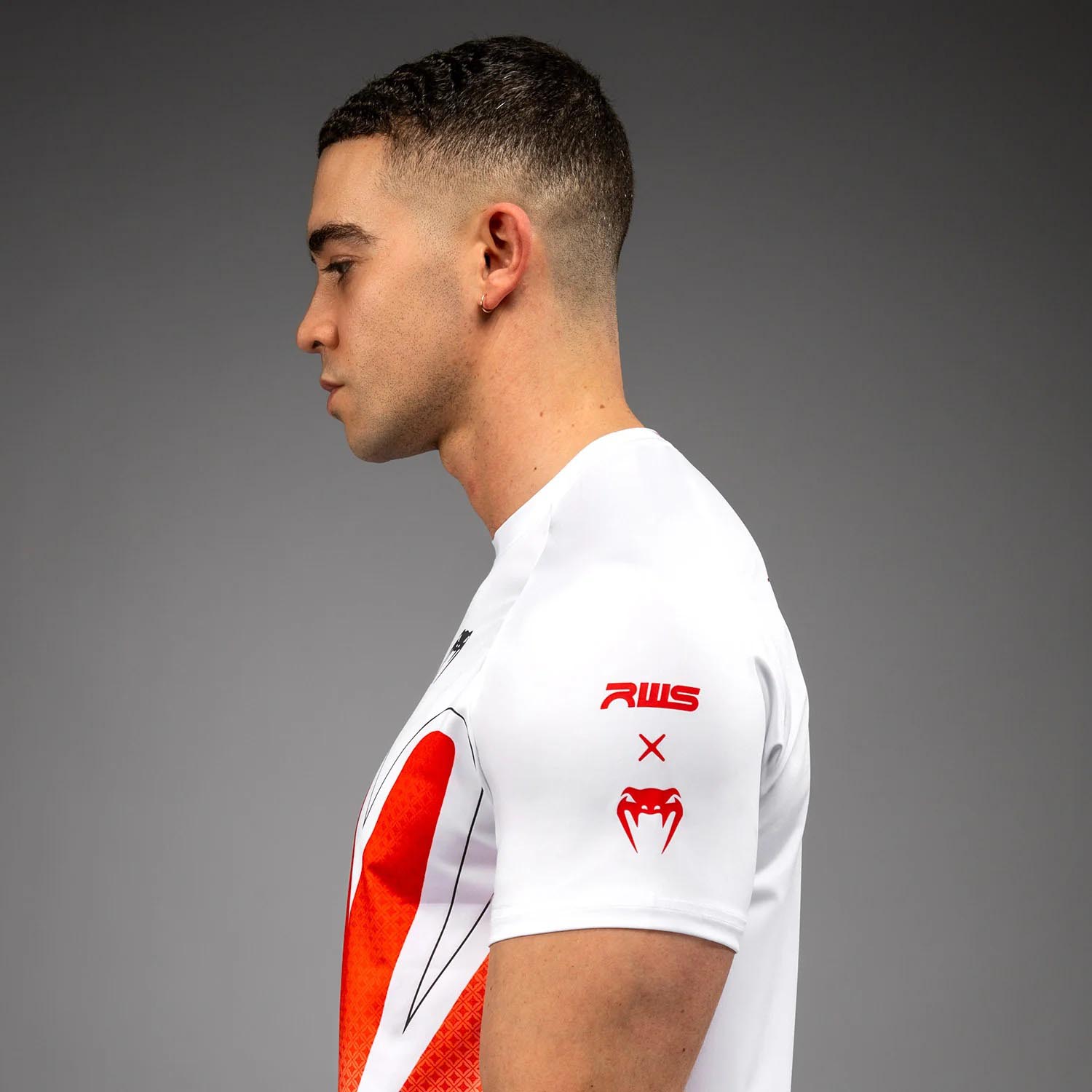 VENUM Dry Tech T-Shirt, RWS 2.0, white-red, XXL
