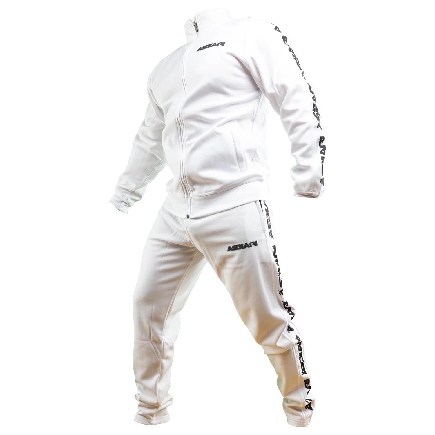 ASKARI Tracksuit, Ragnar, white-black, XXL