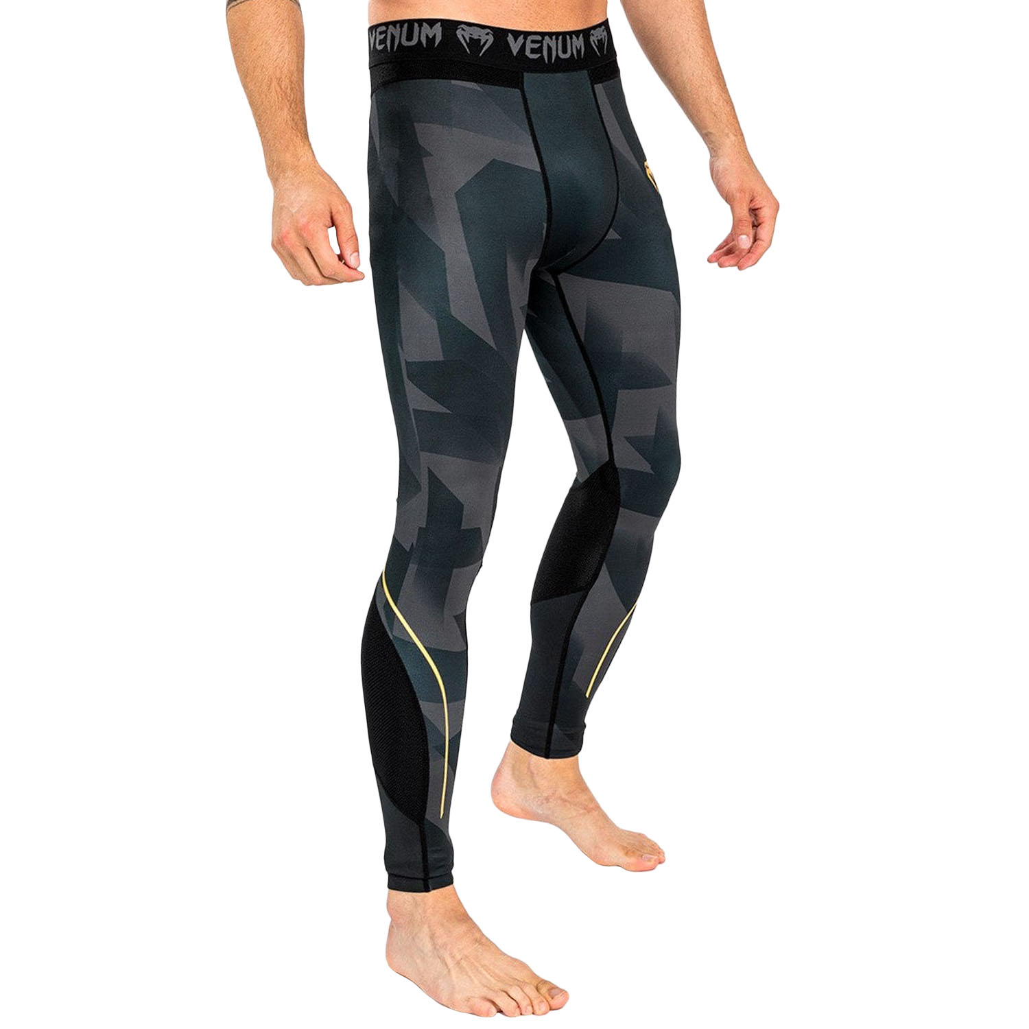 VENUM Compression Pants, Razor, black-gold, S