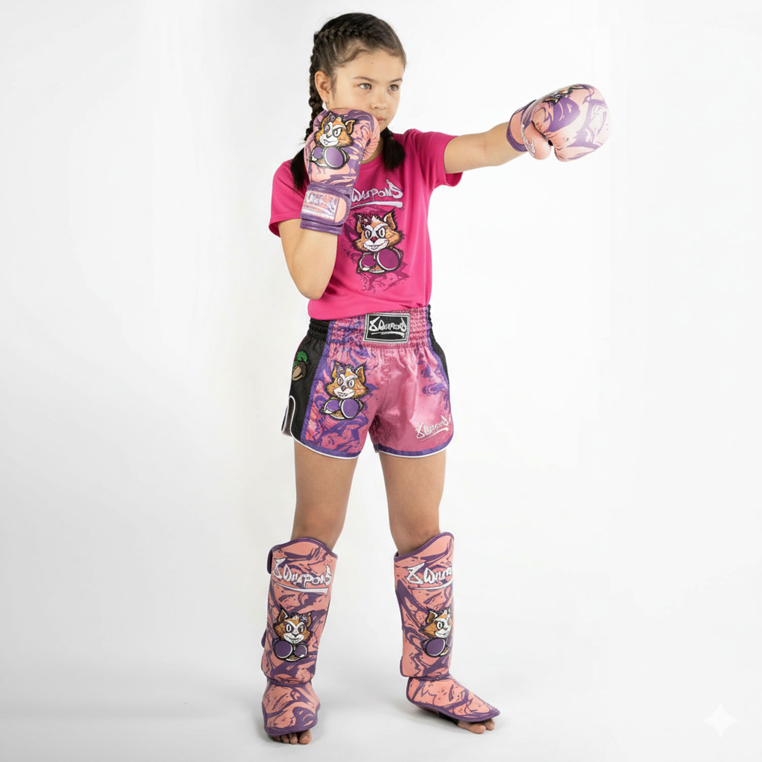 8 WEAPONS T-Shirt, Kids, Jenny, pink, 140