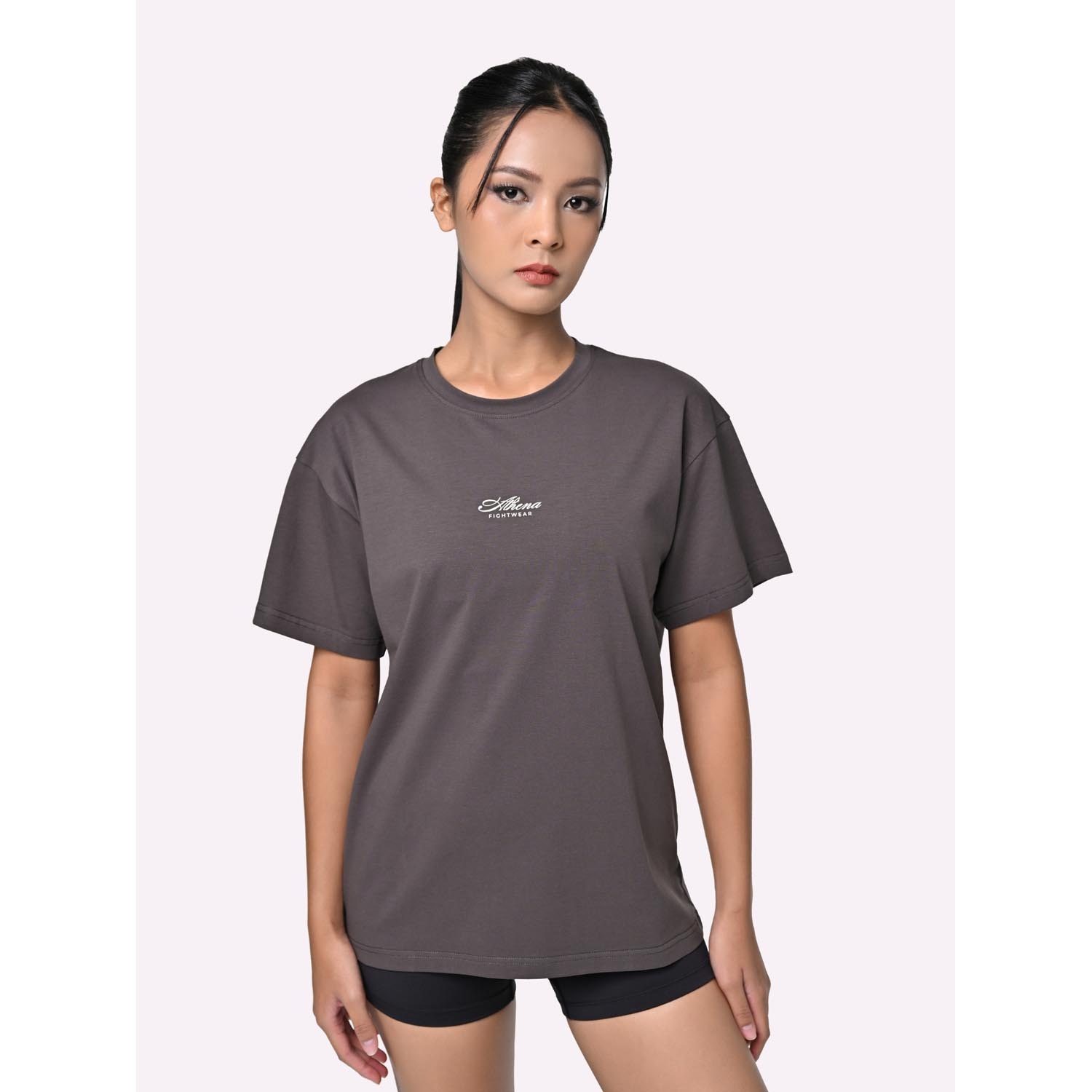 ATHENA T-Shirt, Woman, Mila, Muay Thai, dark brown S