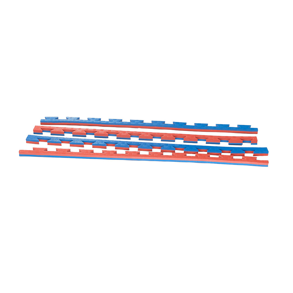 Ju-Sports Puzzle Mat, Pro Checker, red-blue, 2 cm