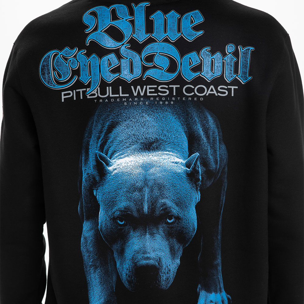 Pit Bull West Coast Hooded Bjj 19 Hoodie Black