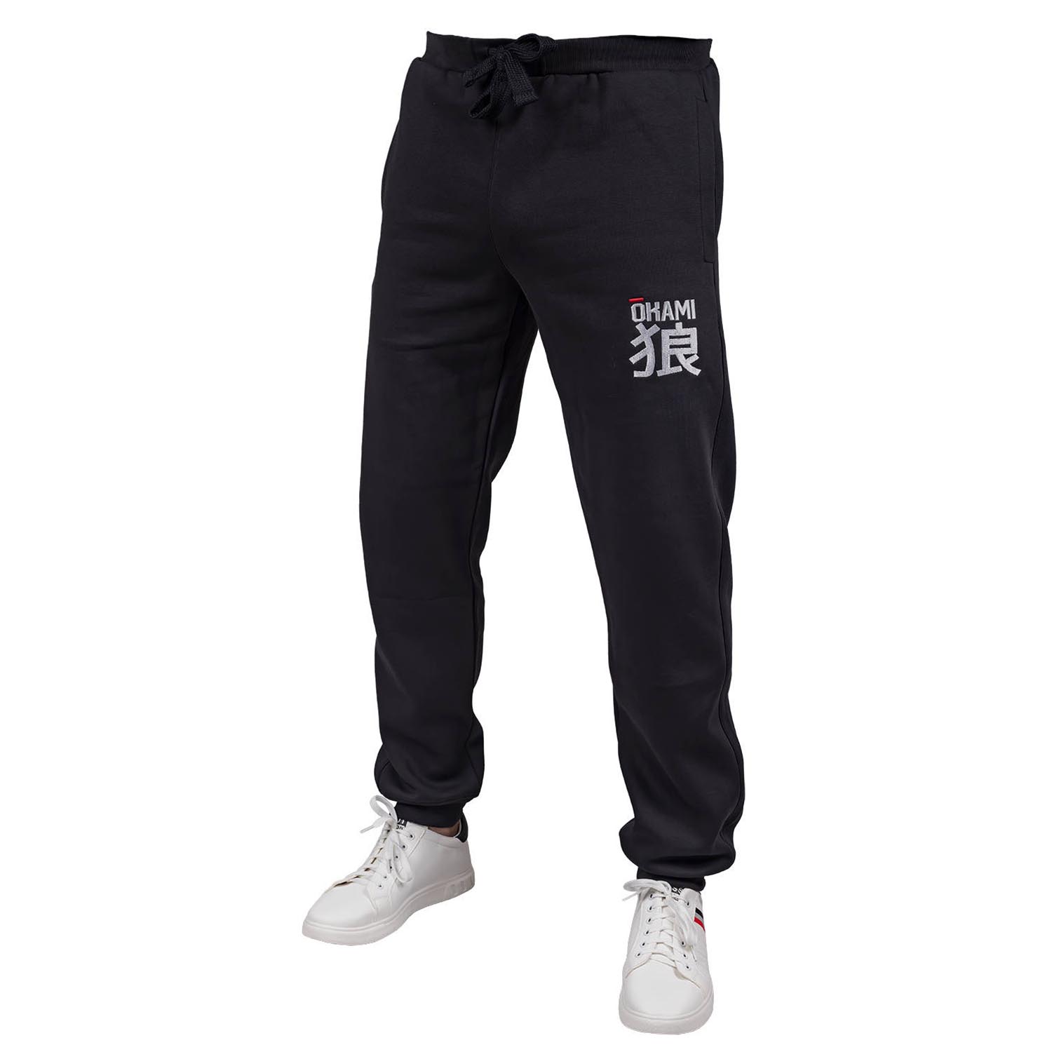 OKAMI Pants, Kanji, black, XL