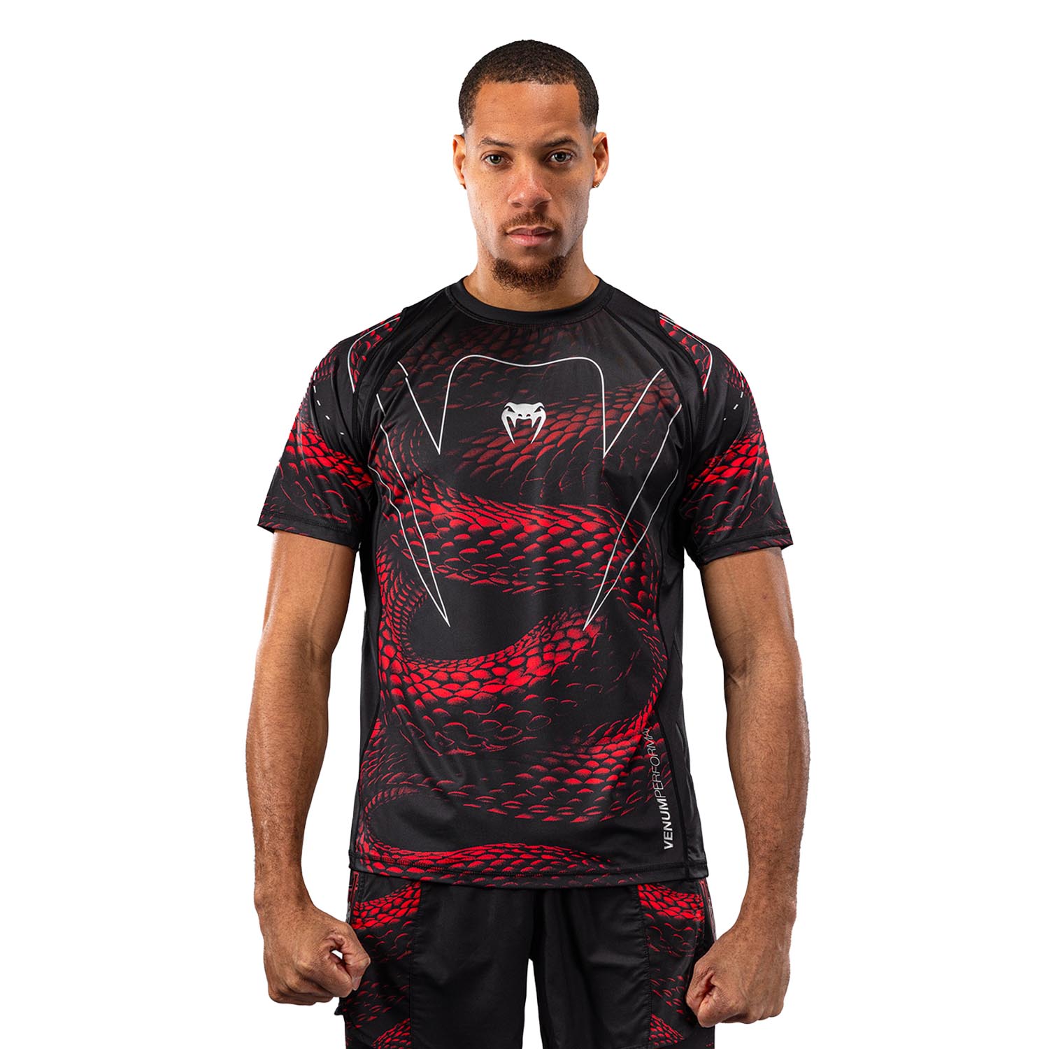 VENUM Dry Tech T-Shirt, Matupa, black-red-silver, L