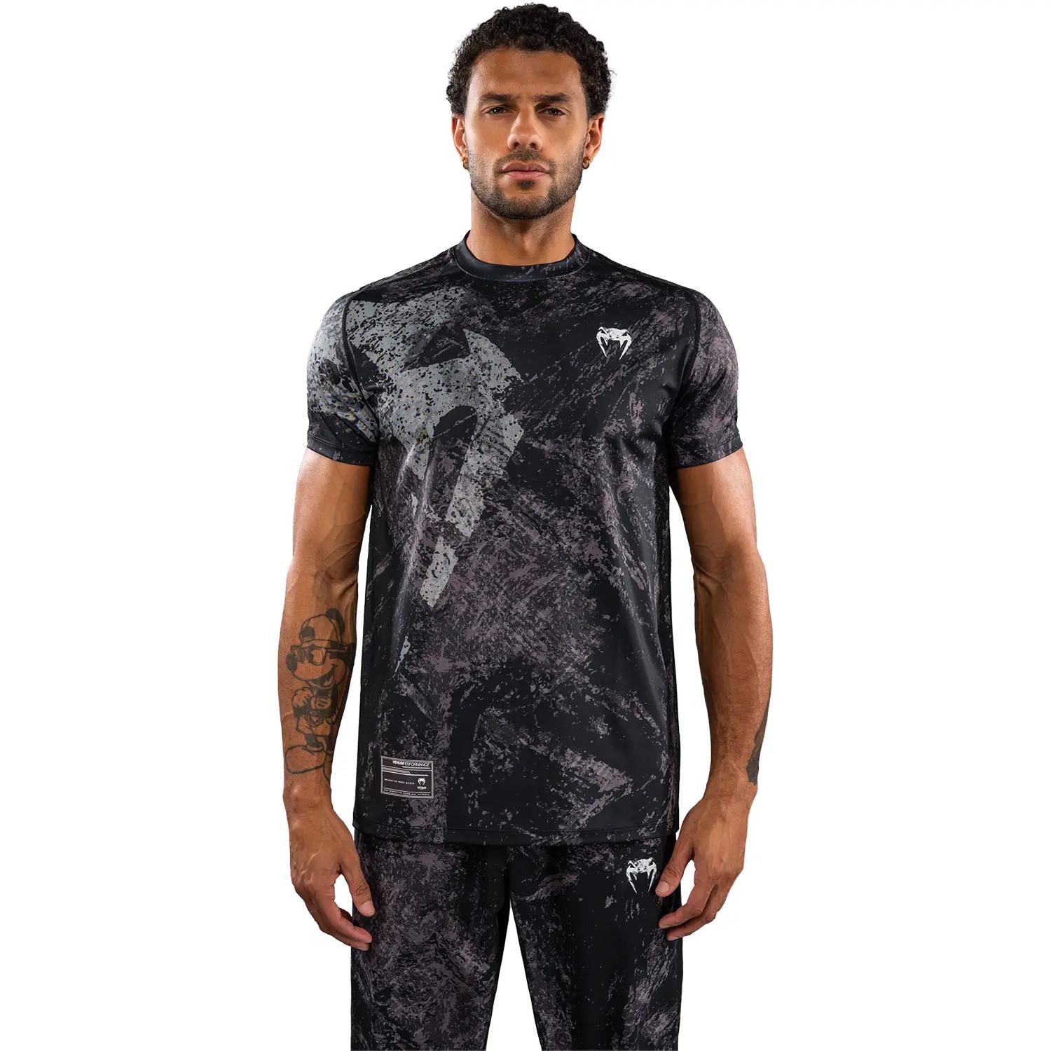 VENUM Dry Tech T-Shirt, Rage & Workout, black-grey, XXL