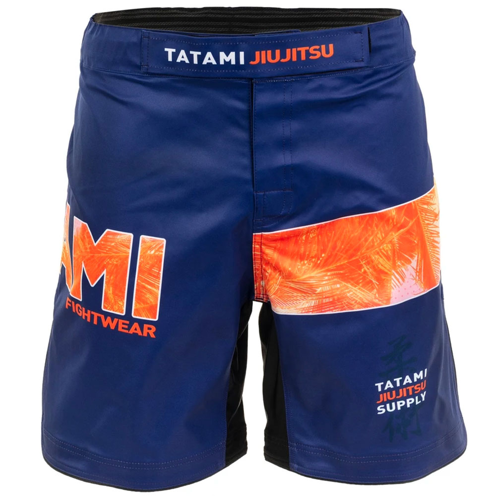 Tatami MMA Fight Shorts, Tropic, navy