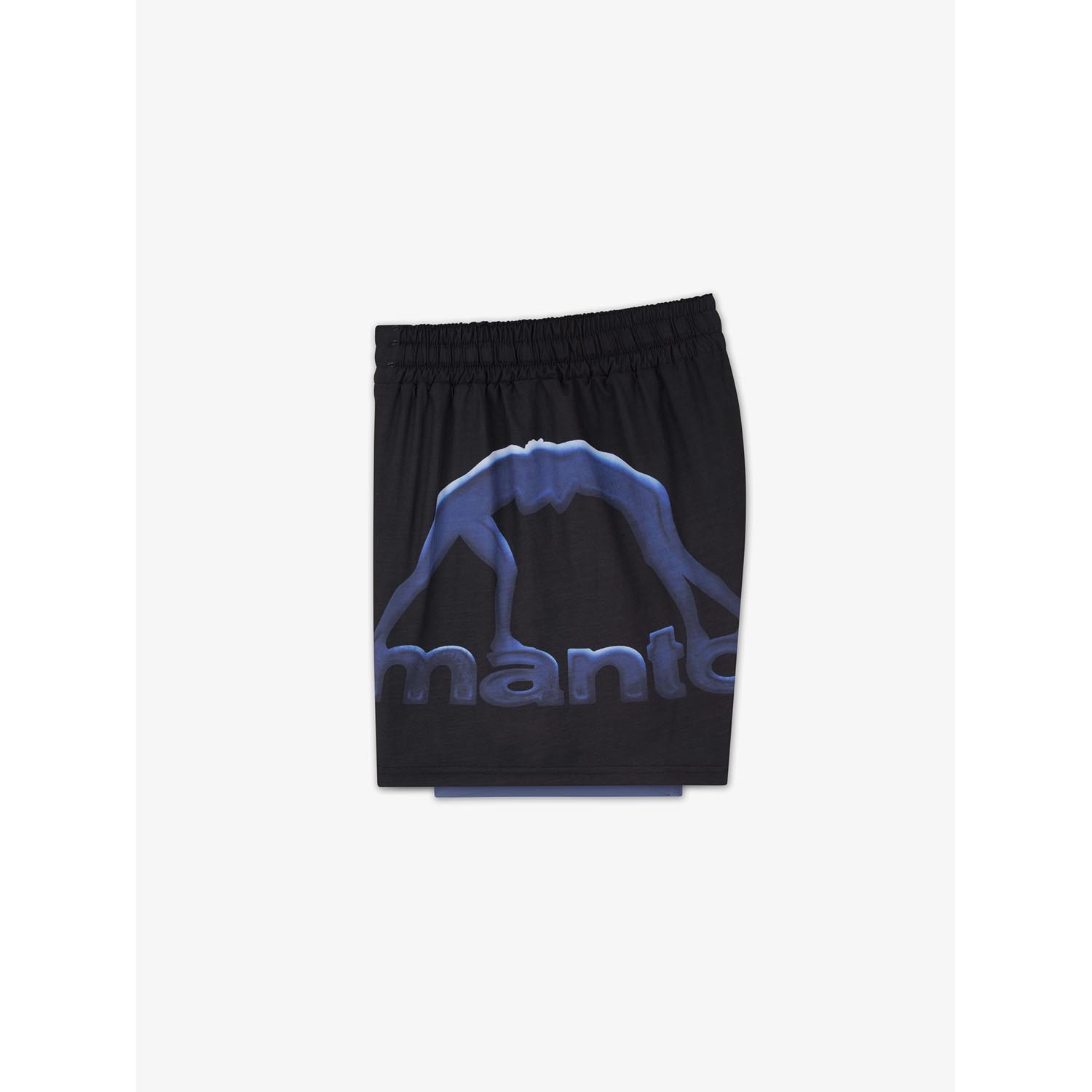 MANTO MMA Fight Shorts, Barong, black-grey, XXL