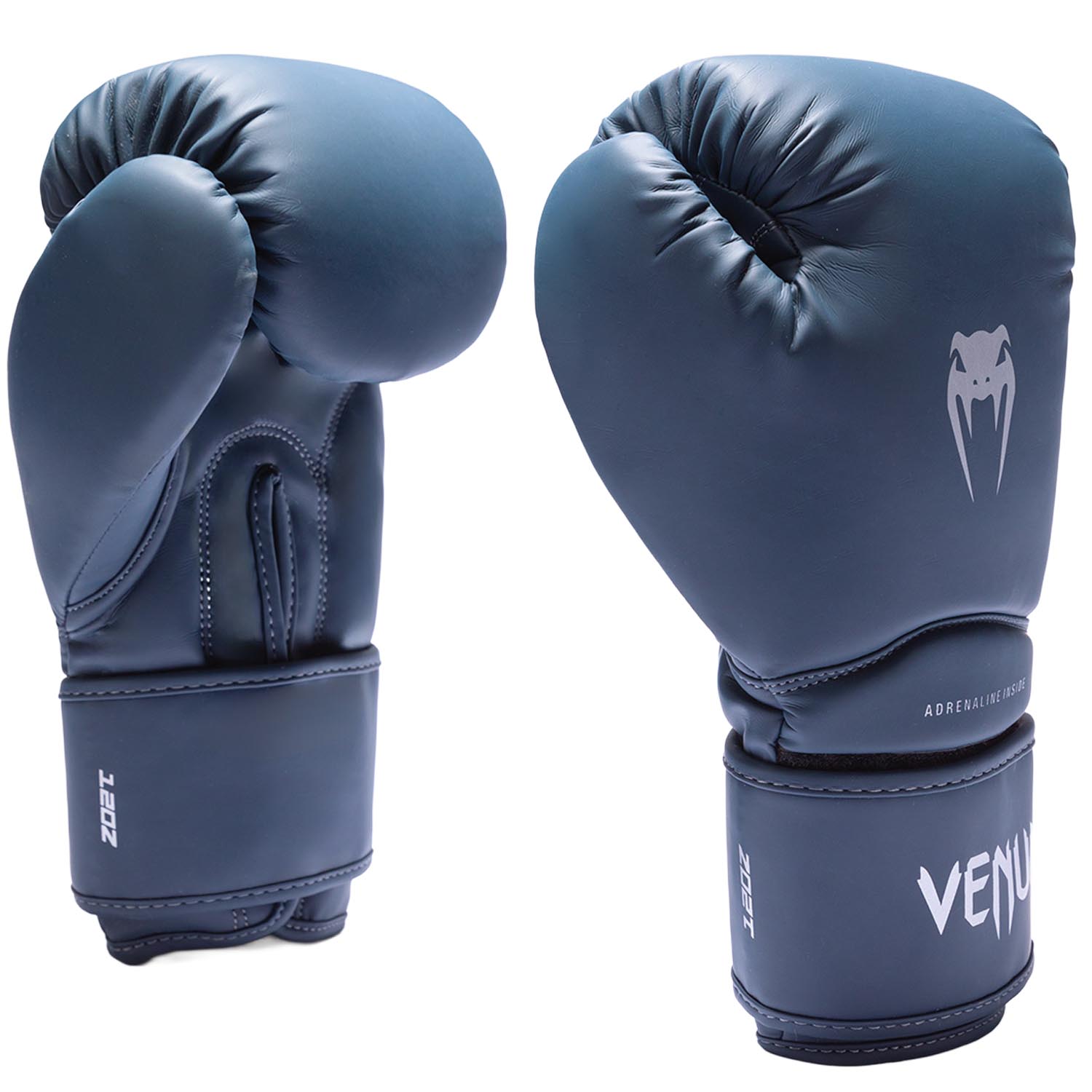 VENUM Boxing Gloves, Contender, 1.5, blue-silver, 16 Oz