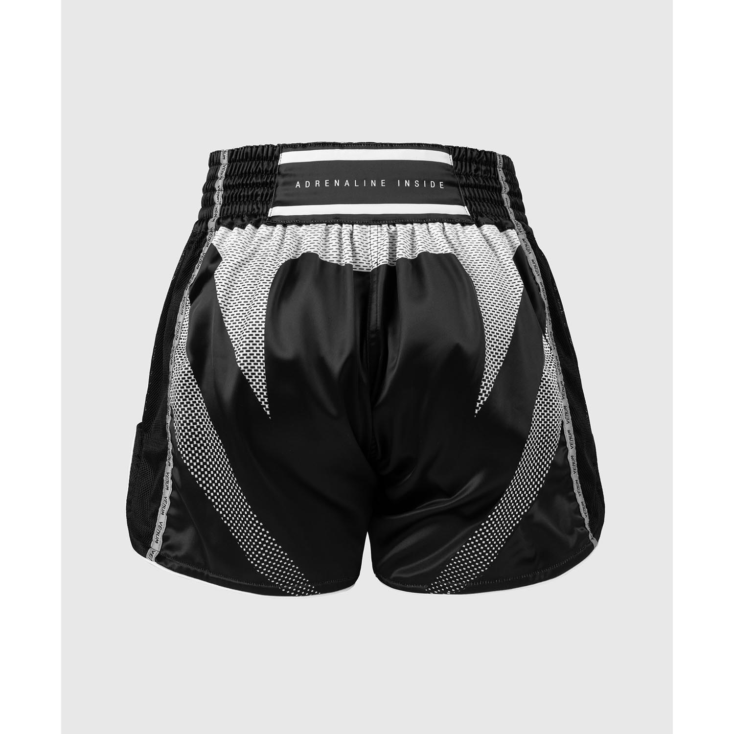 VENUM Muay Thai Shorts, Adrenaline, black-silver, XXL