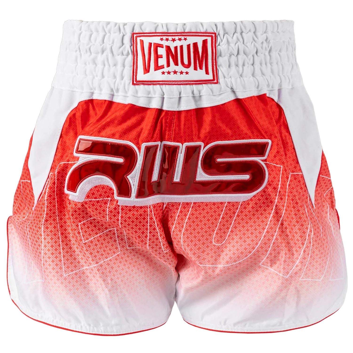 VENUM Muay Thai Shorts RWS 2.0, white-red, S