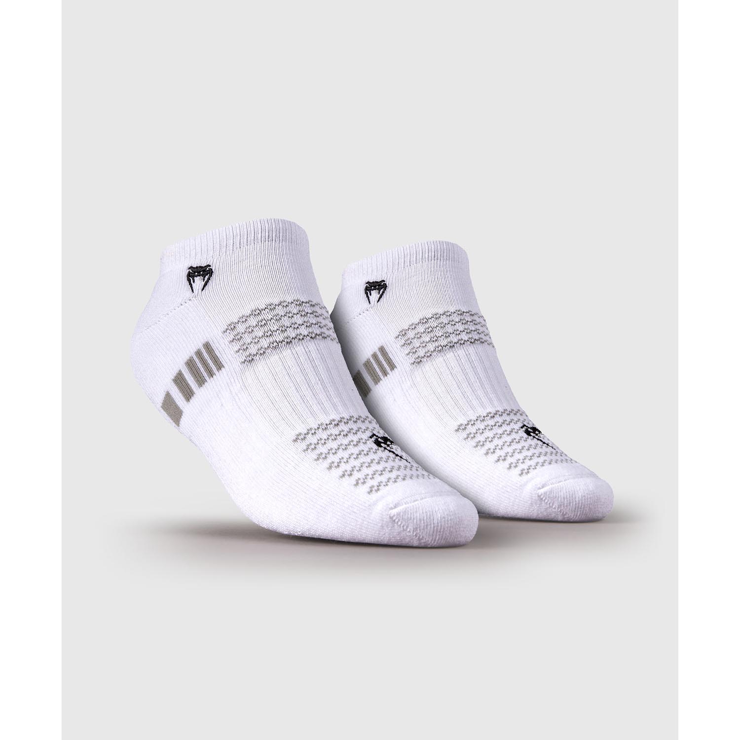 VENUM Socks, Vector No-Show, white-grey, L