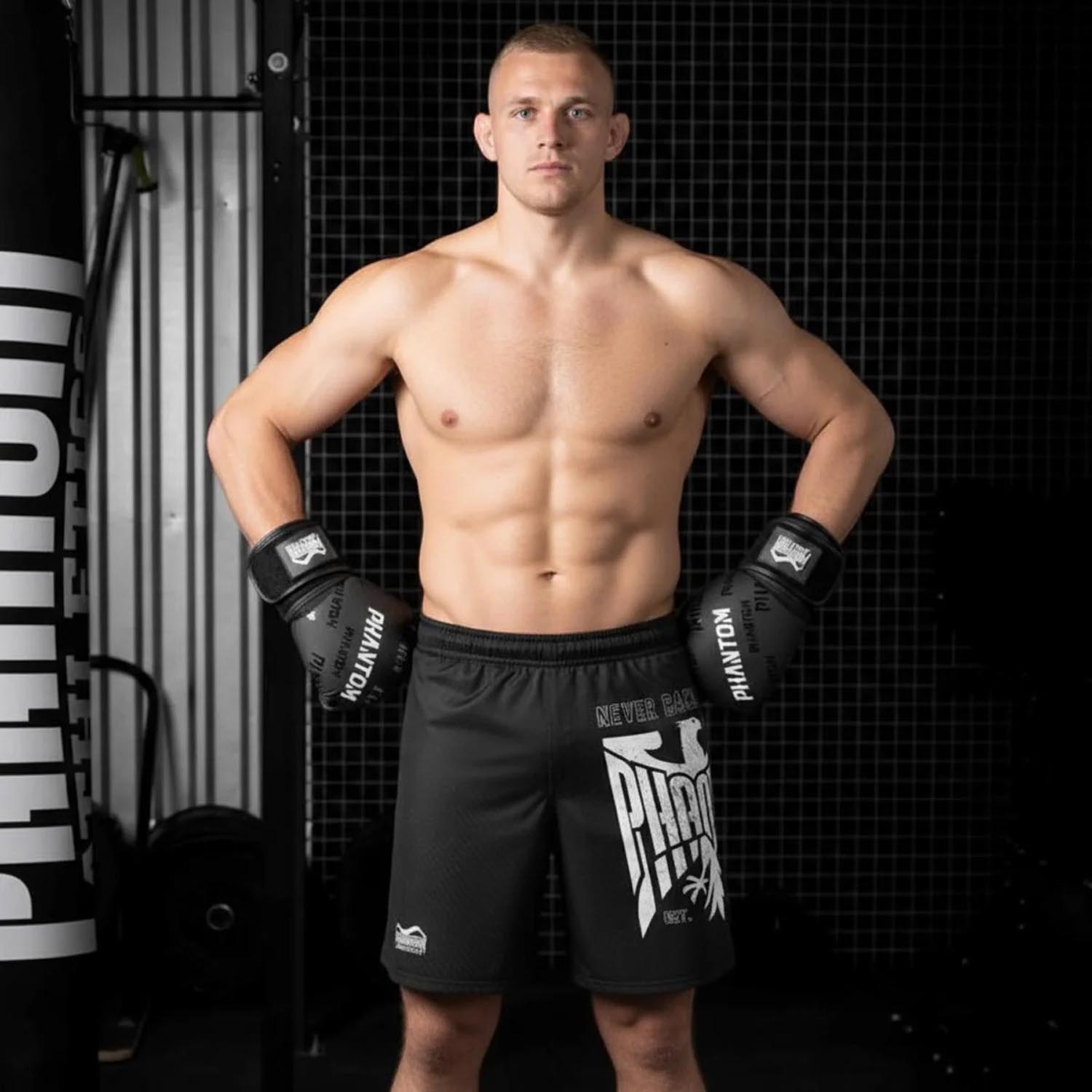 Phantom Athletics MMA Fight Shorts, Evo, Germany, black-white, XL