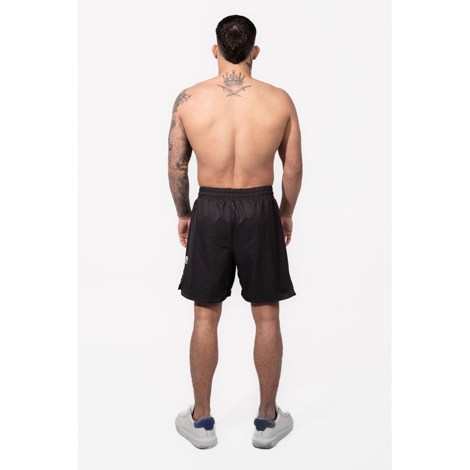 Bad Boy MMA Fight Shorts, Logo Classic, Built-In, black, S