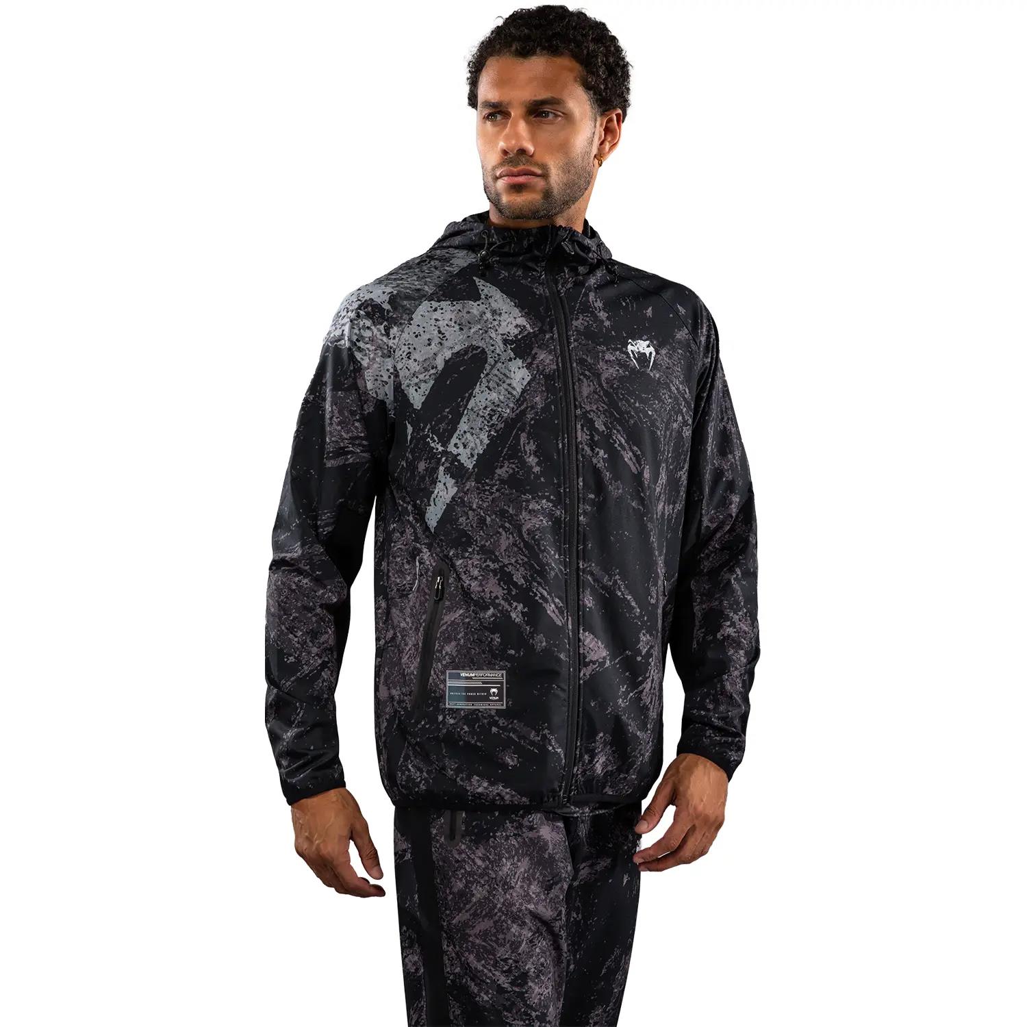 VENUM Trainings Jacket, Rage & Workout, black-grey, S