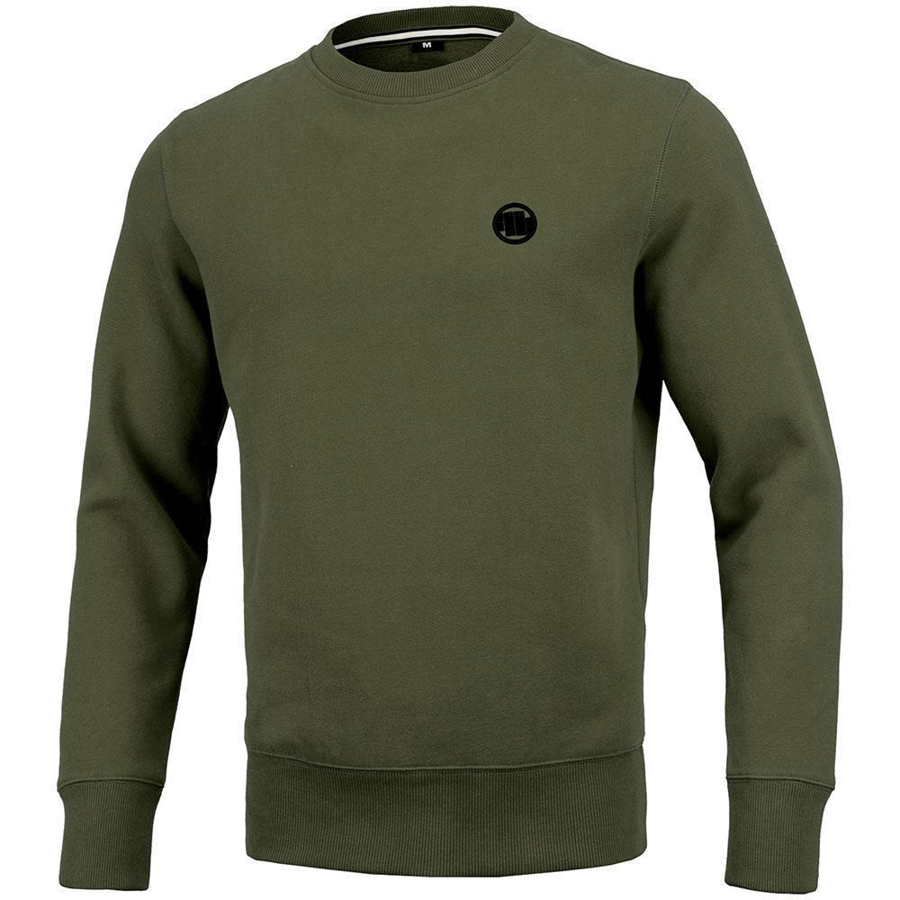 Pit Bull West Coast Pullover, Small Logo, 21, olive