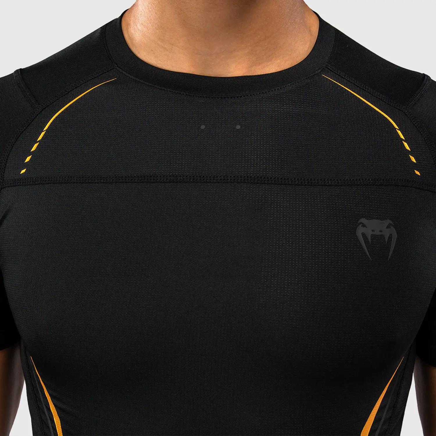 VENUM Rashguard, S/S, G-Core, black-gold, S