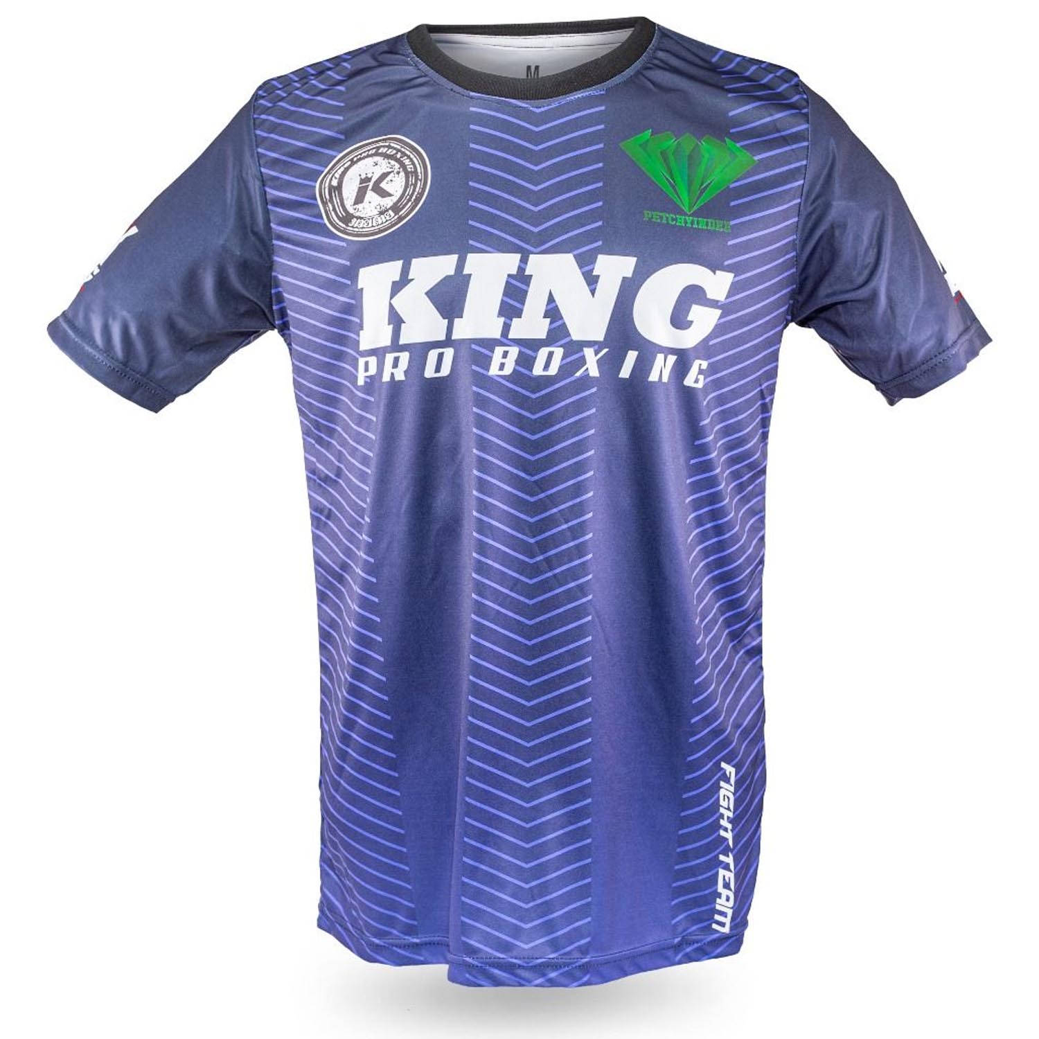 KING PRO BOXING T-Shirt, Pryde 2, blau
