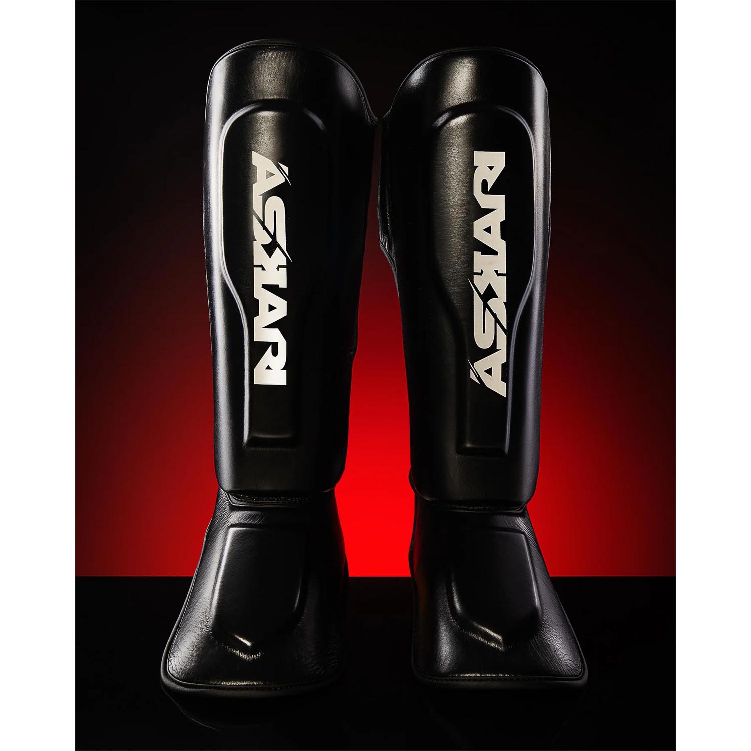 ASKARI Shinguards, Calibr8, black-white, XL