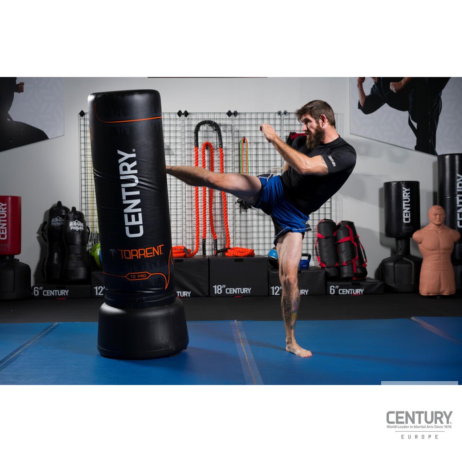 Century Standing Punching Bag, Torrent T2, Pro, black-red