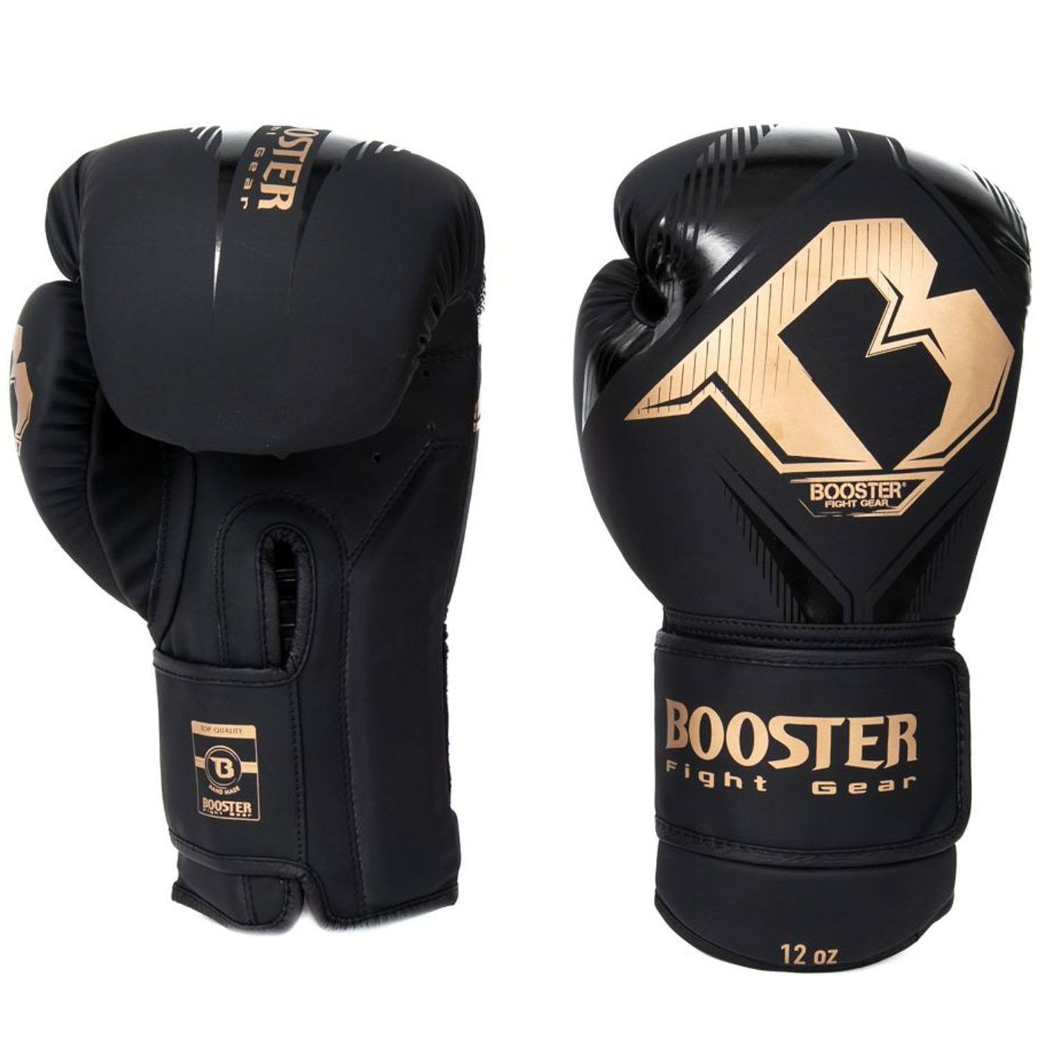 Booster Boxhandschuhe, Bangkok Series 1, schwarz, 16 Oz