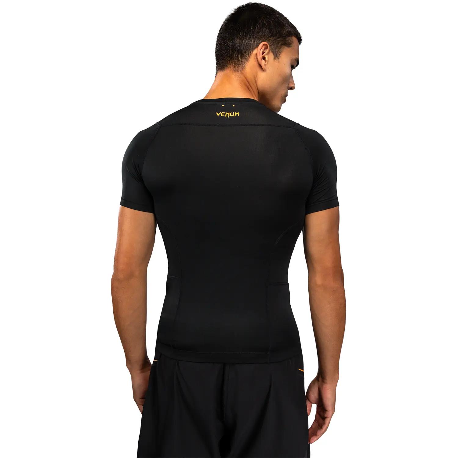 VENUM Rashguard, S/S, G-Core, black-gold, S